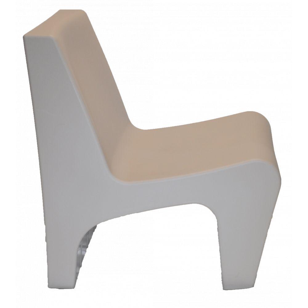 Poltrona Berta Concreto Em Polietileno Tramontina - 6