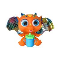 Bebê Dragão Flying Baby Com Asas Laranja Conto De Fadas - 1