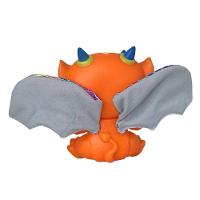 Bebê Dragão Flying Baby Com Asas Laranja Conto De Fadas