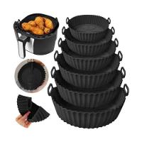 Conjunto 18 Formas De Silicone Air Fryer Forno Micro Ondas - 5