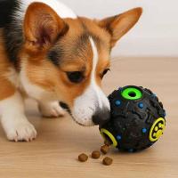 Bola Para Pets 10cm Com Espaço Para Colocar Petiscos Ração - 3