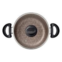 Caçarola Tramontina Paris Em Alumínio Antiaderente Vermelho Com Tampa 26 Cm 6,3 L - 2