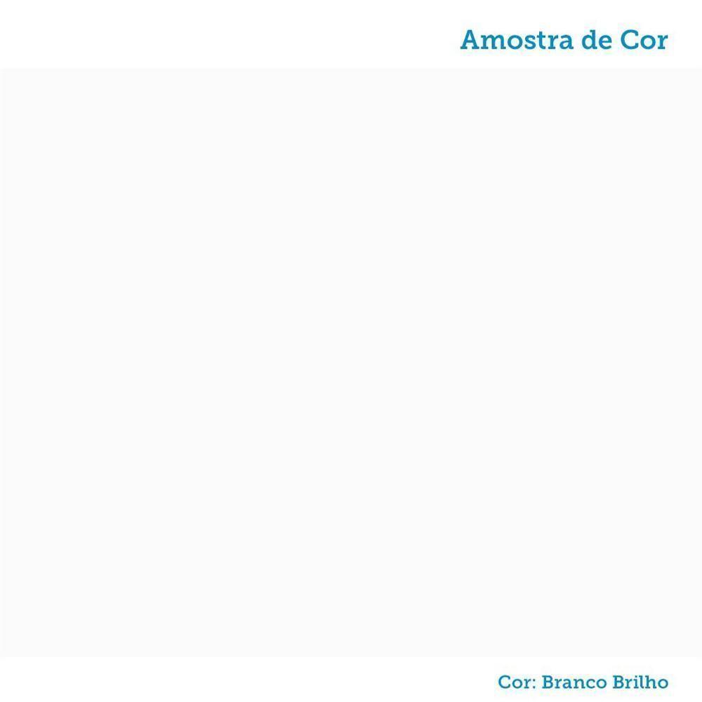 Guarda Roupa Infantil Júnior 3 Portas E 3 Gavetas Branco Brilho - Móveis Peroba - 6