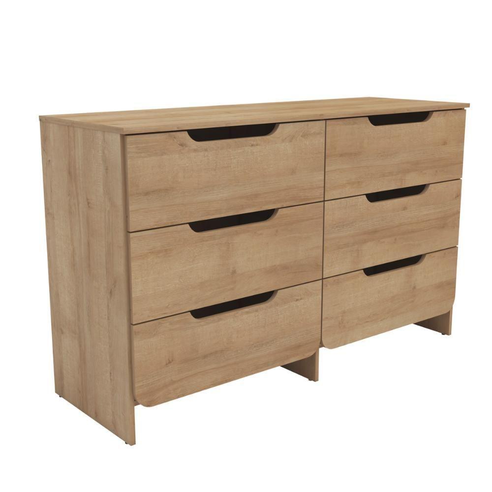 Cômoda Ditália 6 Gavetas Dm-244 Riviera - 4