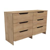 Cômoda Ditália 6 Gavetas Dm-244 Riviera