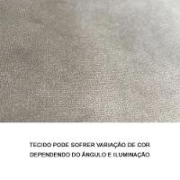 Sofá Living átila 2,50m 5 Lugares Veludo Bege - 6