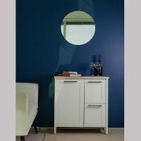 Aparador Buffet Ditália Com Tampo + Espelho Bn-01 Branco - 2