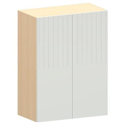 Armário De Cozinha 60cm 2 Portas Pierre Carvalho/cinza L01 - Mpozenato