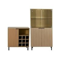 Aparador Bar Adega + Cristaleira Ditália R-633 E-964 Riviera - 2