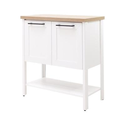 Aparador Buffet Ditália 2 Portas Com Tampo Bn-02 Branco