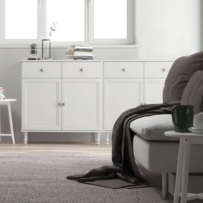 Aparador Buffet Ditália 2 Gav 2 Portas 2 Unidades R-629 Branco