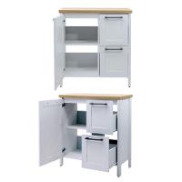 Aparador Buffet Ditália Com Tampo + Espelho Bn-01 Cinza - 6