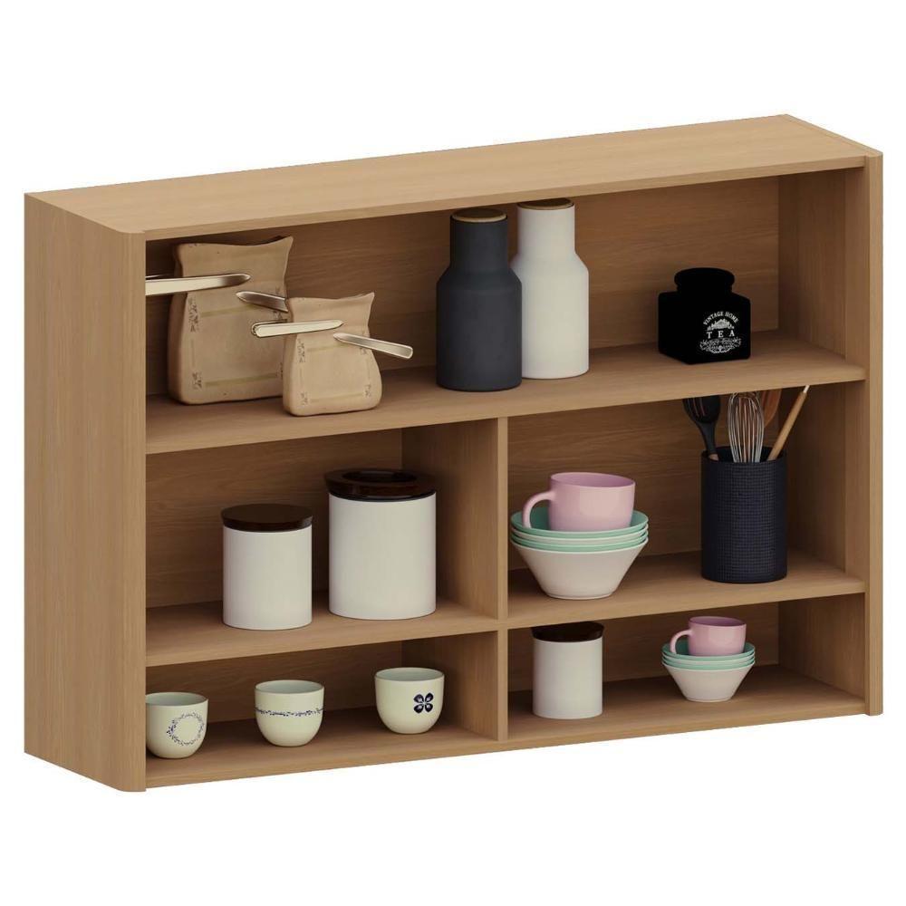 Armário De Cozinha 120cm 2 Portas Com Vidro Marina Freijó L01 - Mpozenato - 5