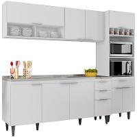 Armário De Cozinha Cp02 Com Pia 180cm Pérola Z34 Branco - Mpozenato - 2