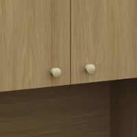 Armário De Cozinha 60cm Com Nicho Micro-ondas Mirella Freijó L01 - Mpozenato - 6