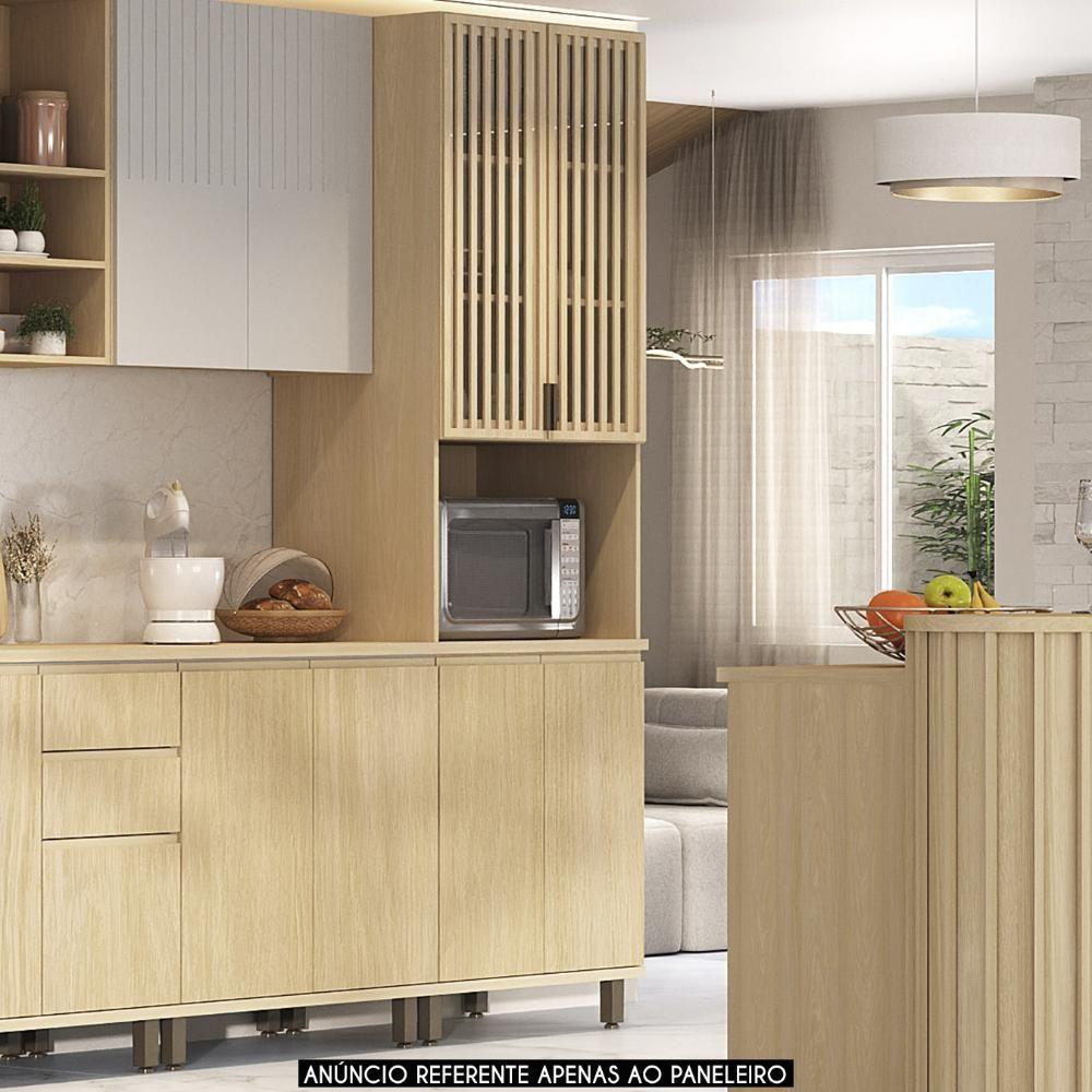 Paneleiro De Cozinha Para Micro-ondas Pierre Carvalho L01 - Mpozenato - 2