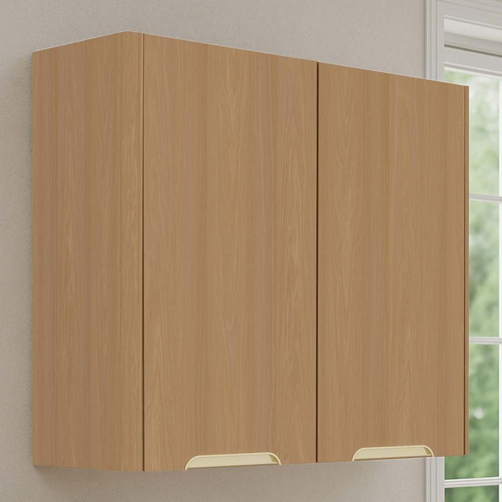 Armário De Cozinha Aéreo 80cm Com 2 Portas Marina Freijó L01 - Mpozenato - 2