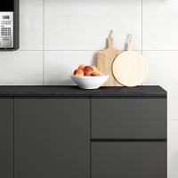 Tampo Para Balcão De Cozinha 120cm Mdp Grace Lacca Onix Z44 - Mpozenato - 2