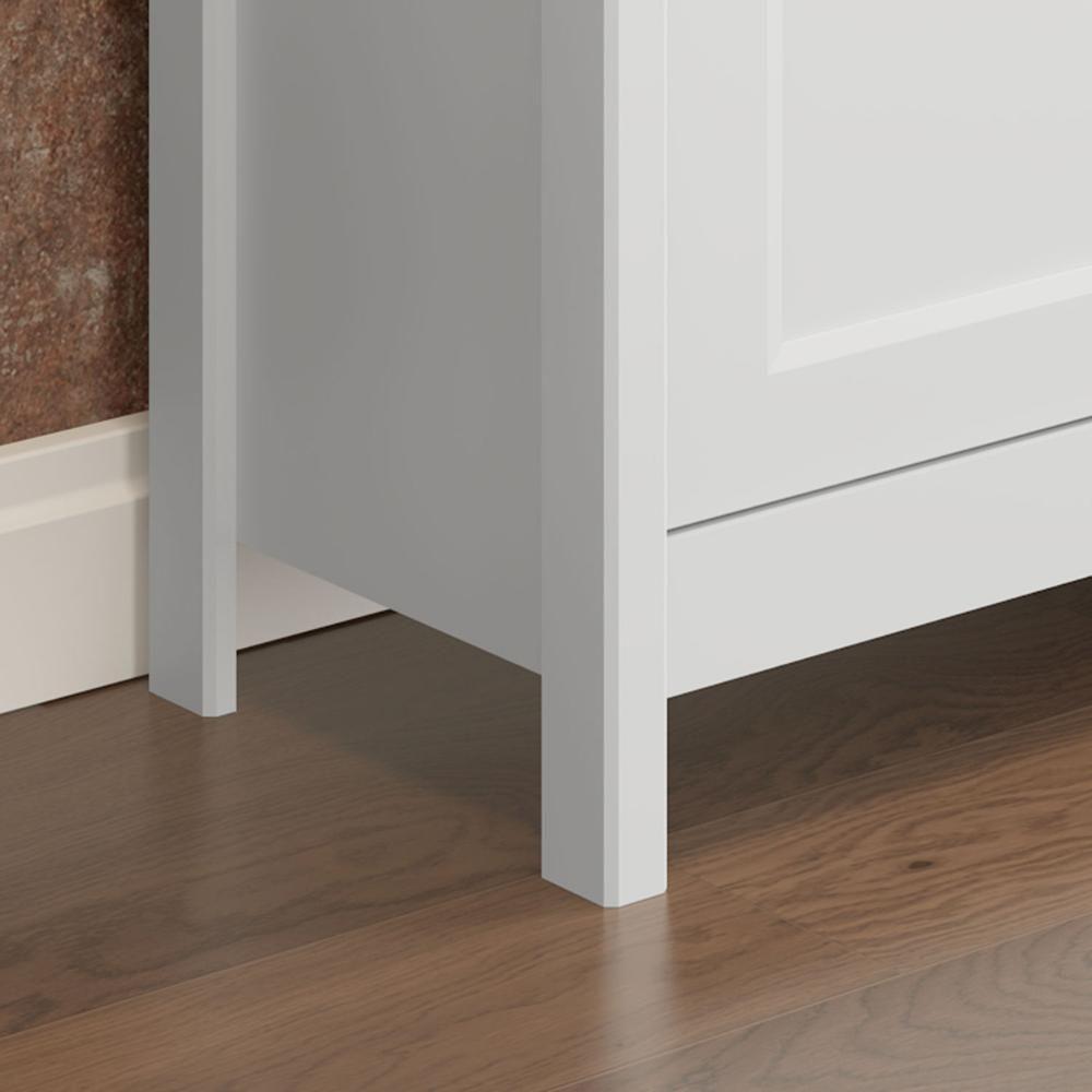 Aparador Buffet Ditália 4 Portas 4 Gavetas R-626 Branco - 2