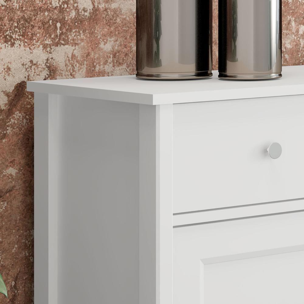 Aparador Buffet Ditália 4 Portas 4 Gavetas R-626 Branco - 3