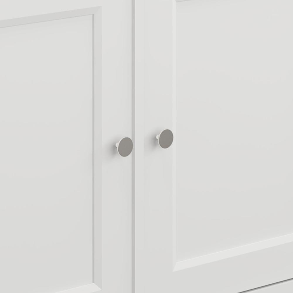 Aparador Buffet Ditália 4 Portas 4 Gavetas R-626 Branco - 7