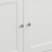 Aparador Buffet Ditália 4 Portas 4 Gavetas R-626 Branco - 7