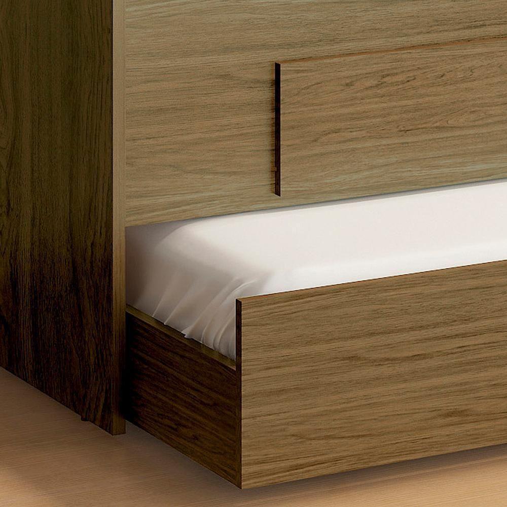 Sofá Cama Solteiro Ditália Cama Auxiliar 2 Gavetas Cm-08 Diamond - 3