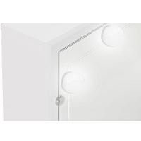 Penteadeira Ditália 7 Gavetas Branco Com Kit Luz Camarim - 7