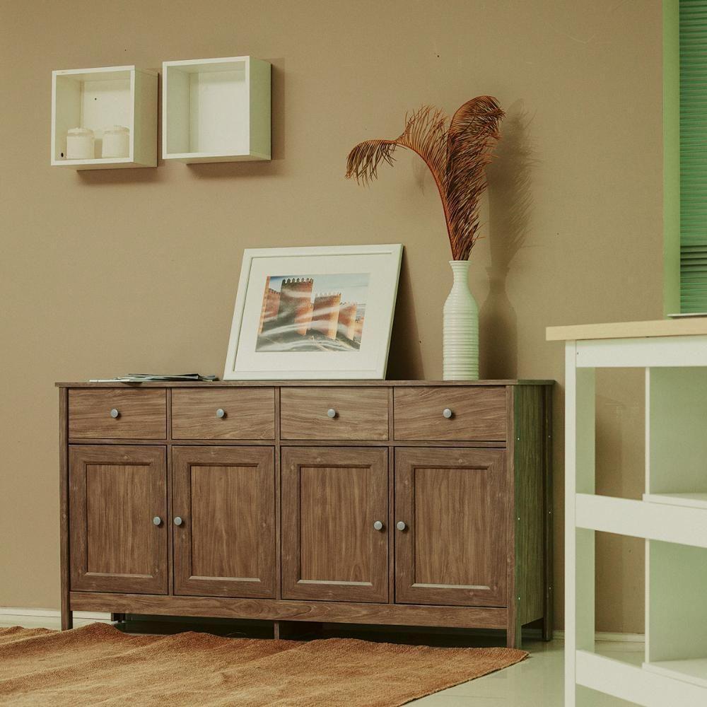 Aparador Buffet Ditália 4 Portas 4 Gavetas R-626 Diamond - 2