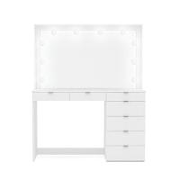 Penteadeira Ditália 7 Gavetas 2divisórias Kit Luz Camarim - 9