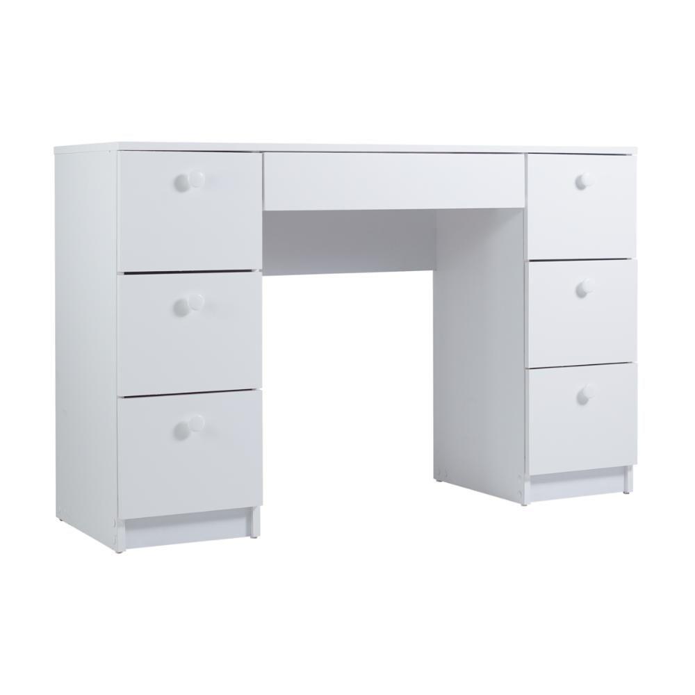 Penteadeira Ditália 7 Gavetas Pe-100 Branco - 1