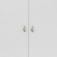 Armário Multiuso Ditália 2 Portas Com Rodízios Ar-70 Branco - 7