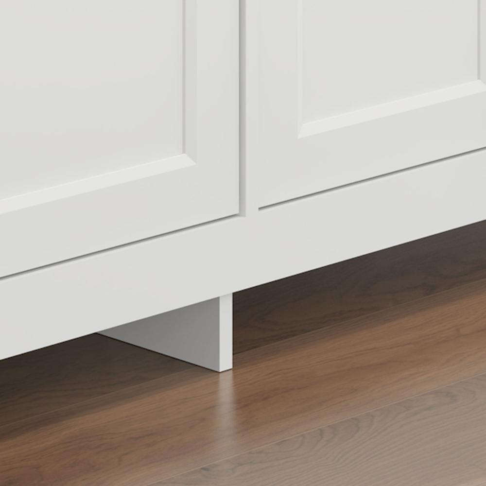 Aparador Buffet Ditália 4 Portas 4 Gavetas R-626 Branco - 10