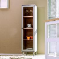 Cristaleira + Aparador Ditália + Kit Luz E-963 + R-629 Cinza - 2