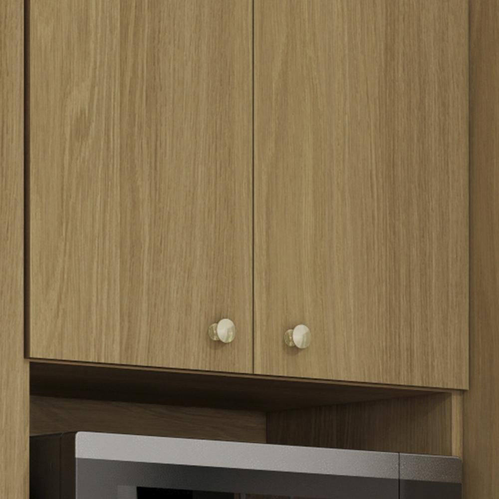 Armário Cozinha 6 Peças Cp01 E Tampo Mirella Freijó/cinammon L01 - Mpozenato - 7