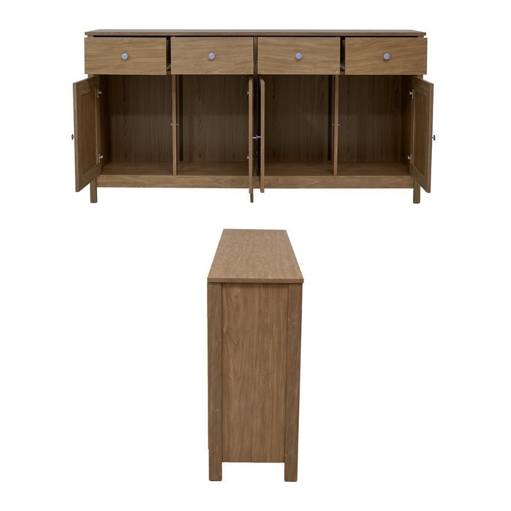 Aparador Buffet Ditália 4 Gavetas R-626 Diamond - 7