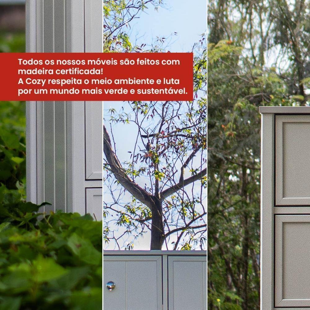 Penteadeira Ditália 7 Gavetas Com Cadeira Pe-80 Branco - 9