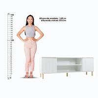 Rack Ditália 2 Portas R-634 Branco - 5