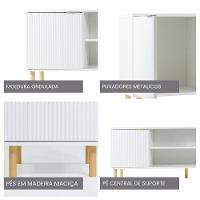 Rack Ditália 2 Portas R-634 Branco - 7