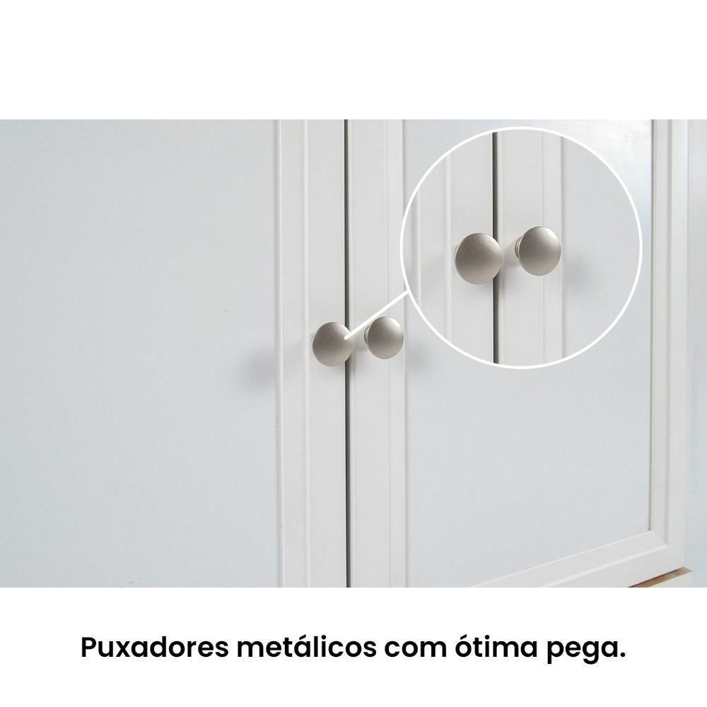 Aparador Buffet Ditália 2 Gavetas 2 Portas R-629 Brancoanco - 8