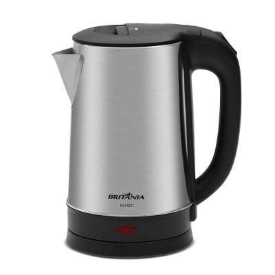 Chaleira Elétrica Britânia 1,6L 1500W Base 360° BCHE01 220V