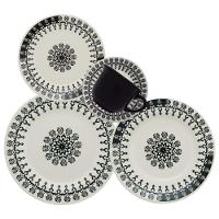 Jogo De Jantar 20 Peças Cerâmica Chá Folk Biona - 1