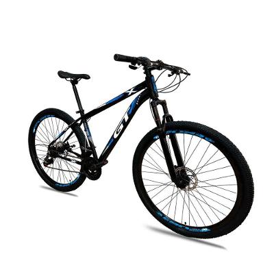 Bicicleta Aro 29 Shimano Dianteiro/Traseiro Alumínio 21 Marchas – Freio a Disco – Quadro 17" – Azul