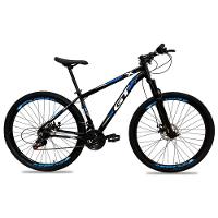 Bicicleta Aro 29 Alumínio Freio a Disco 24 Marchas – Quadro 15 – Azul - 2