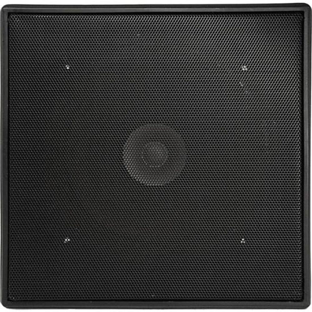 Kit Arandela 6” Full Range Orion 55w Rms Quadrada Preta - Par / 2 [f002] - 1