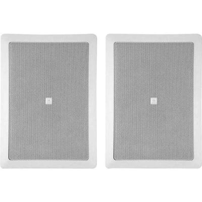 Arandela 6 Jbl 6w21rt 25w Rms Retangular Branca - Par / 2 [f002]