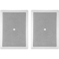 Arandela 6 Jbl 6w21rt 25w Rms Retangular Branca - Par / 2 [f002] - 1