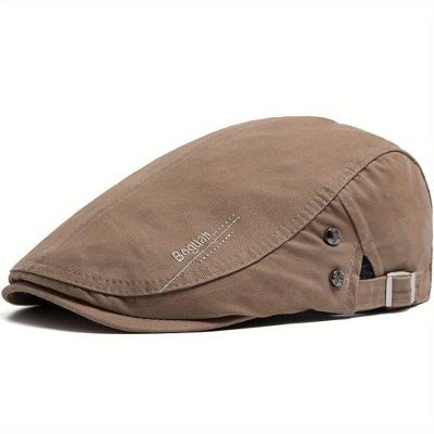Boina Com Design De Estrela - Tecido Elegante E Não Elástico, Lavável Bege