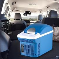 Geladeira Portatil 8L Refrigerador Aquecedor Mini Cooler 2 Em 1 Frigobar Viagem Praia Carro 12V - 5