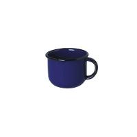 Jogo De Xícara De Cafezinho 06 Peças Esmaltada Azul 120 Ml Ewel - 5